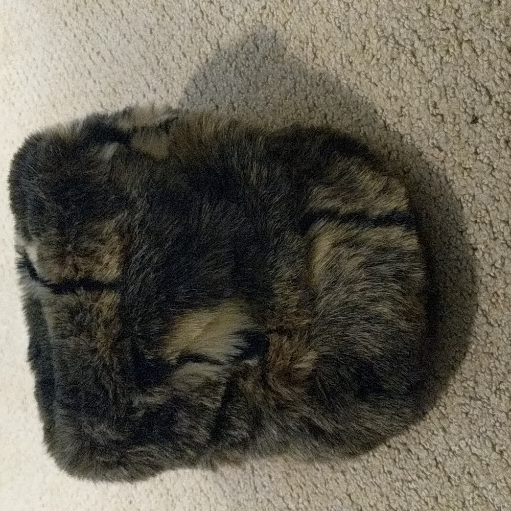 Faux fur hat